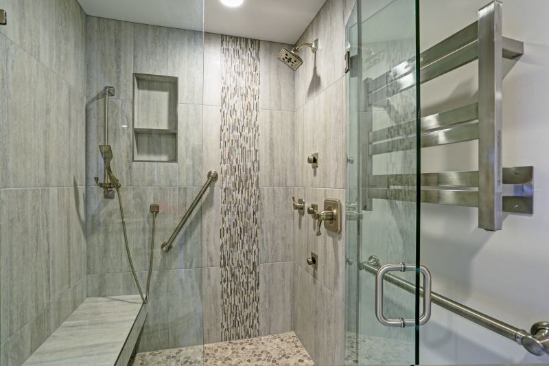 Shower with Linear Drain